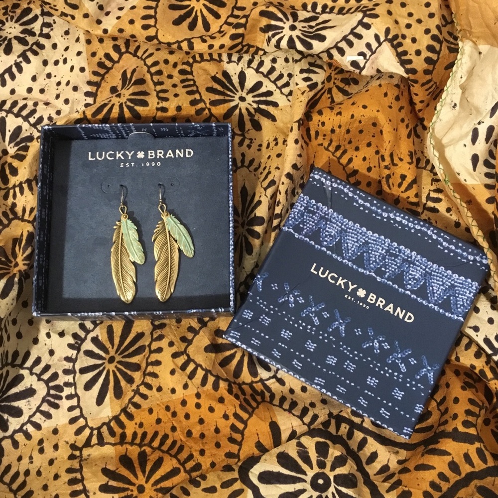 Lucky Feather Earrings